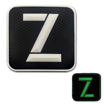 Parche militar ruso Z luminiscente