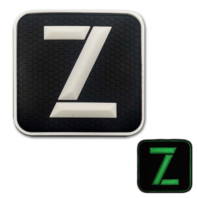Parche militar ruso Z luminiscente