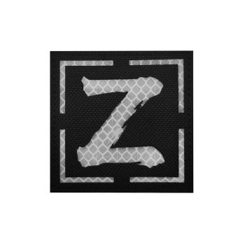 Parche militar Z rusa reflectante