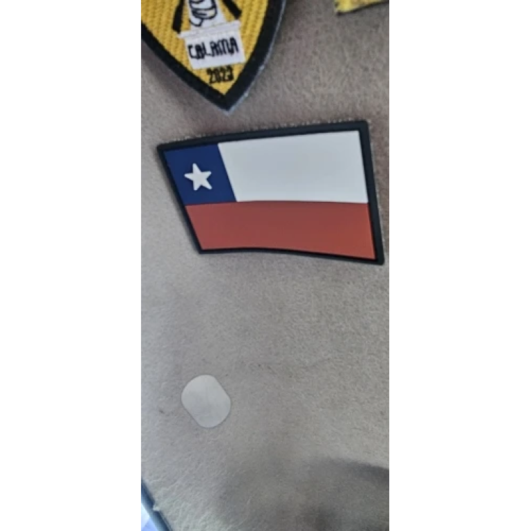 Parche militar bandera rusa en PVC photo review