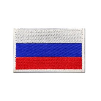Parche militar bordado bandera rusa