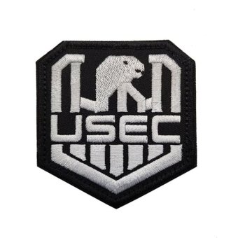 Parche USEC Escape from Tarkov bordado con contorno
