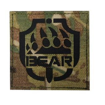Parche bordado reflectante Escape from Tarkov – Oso
