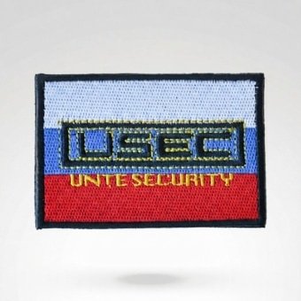 Escape from Tarkov Patch Russian Flag USEC Card