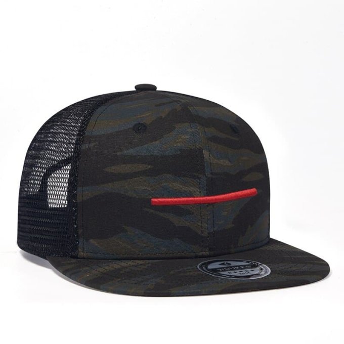 Gorra snapback camuflaje Tigerstripe Red Line - Imagen 3