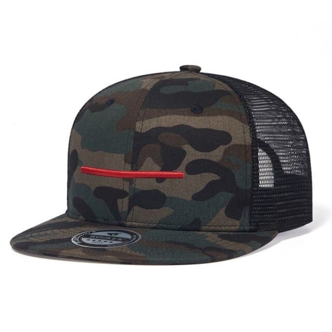 Gorra snapback camuflaje Línea Roja Asian Woodland