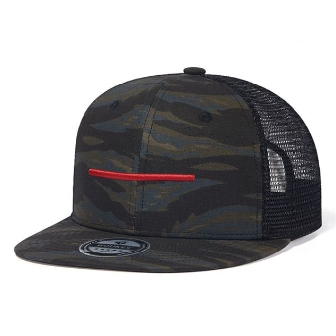 Gorra snapback camuflaje Tigerstripe Red Line