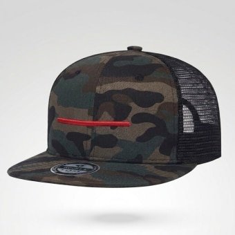 Camo Snapback Red Line – Asian Woodland