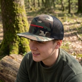 Camo Snapback  Red Line – Woodland