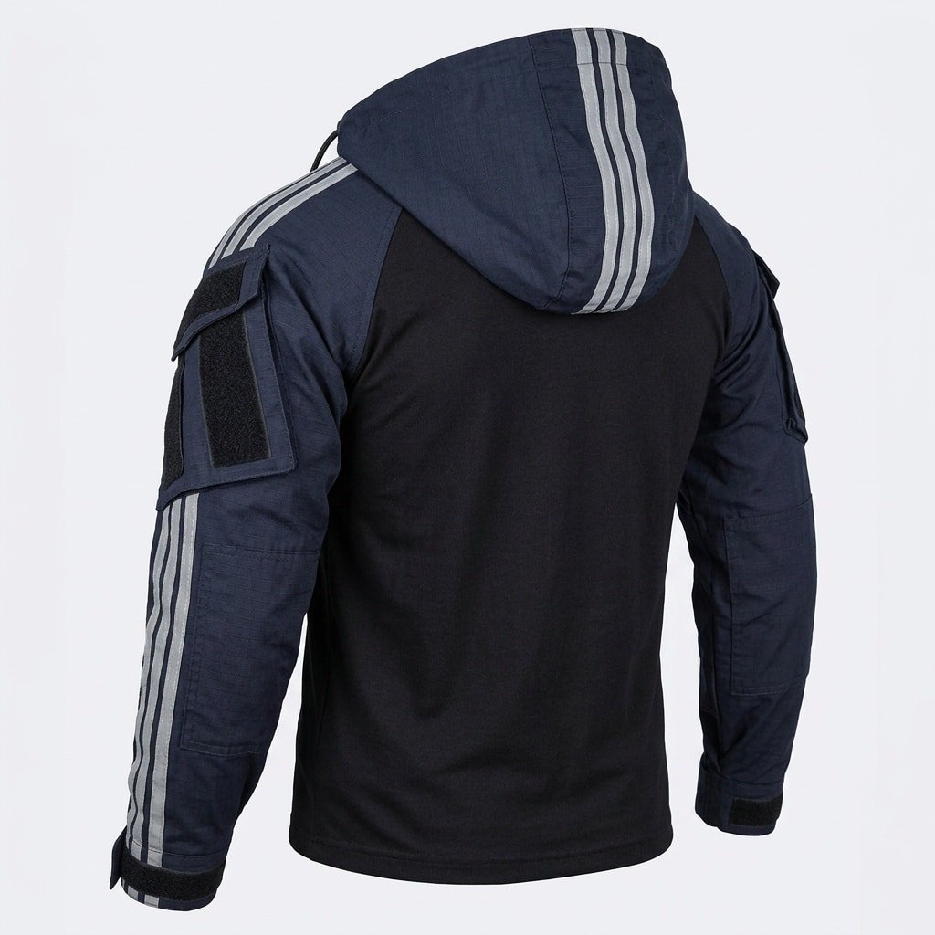 3 bands combat shirt with hood “Gop Tac”
