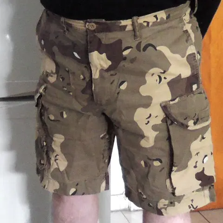 Shorts cargo de camuflaje ligeros "Falcon" photo review