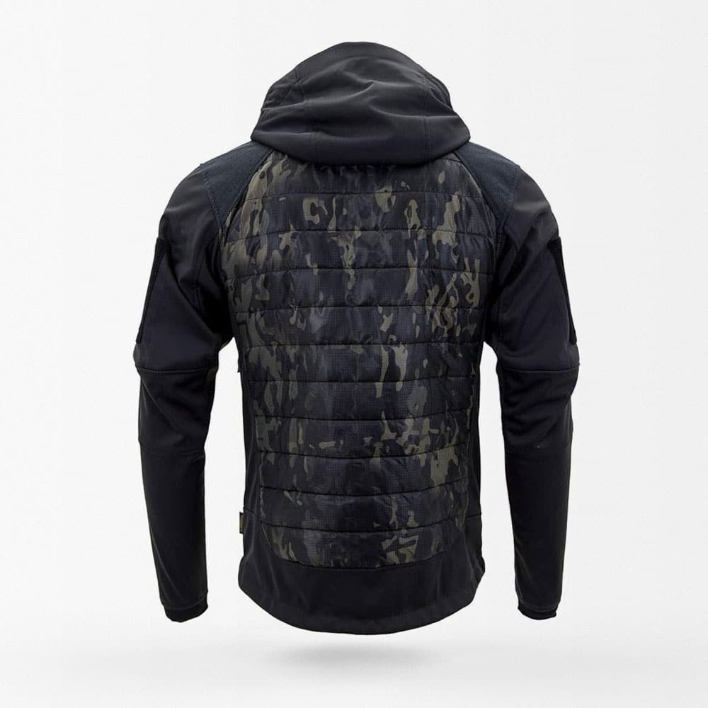 Chaqueta puffer camuflaje negra "Shadowstrike" S1 - Imagen 3