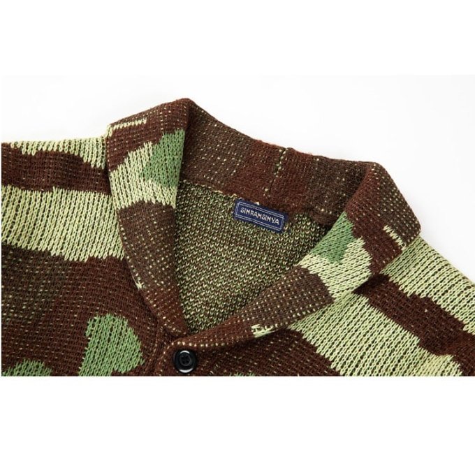 Cárdigan de camuflaje para hombre "Waves" OG - Imagen 3