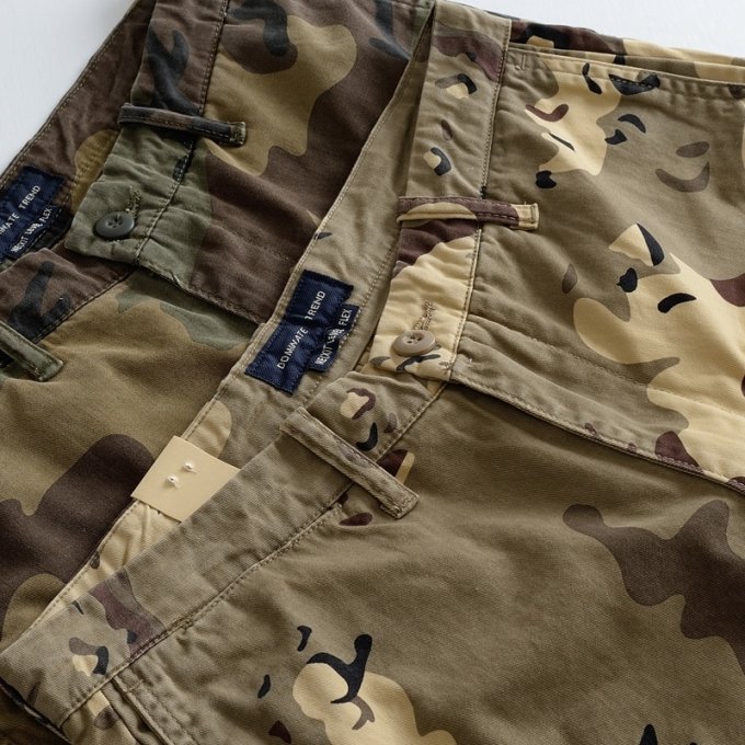 Shorts cargo de camuflaje ligeros "Falcon" - Imagen 4