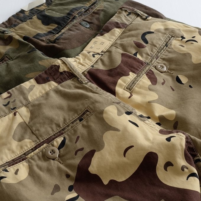 Shorts cargo de camuflaje ligeros "Falcon" - Imagen 5