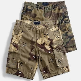 camo cargo shorts lightweight