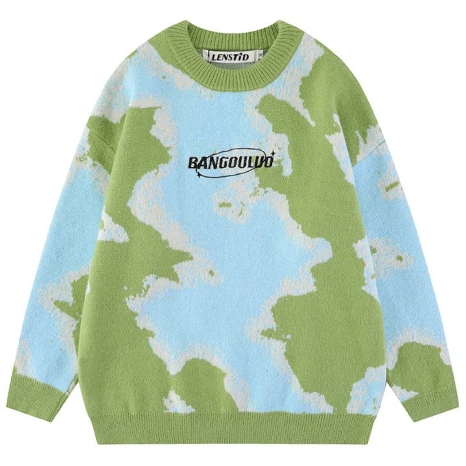 Suéter militar de camuflaje Bangouluo