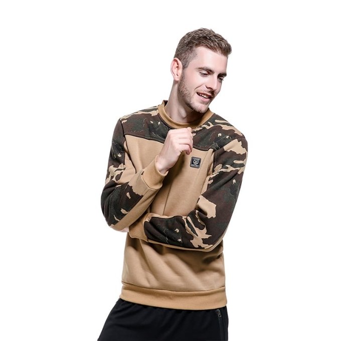 Sudadera táctica camuflaje para hombre Woy 9.0