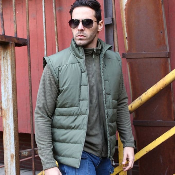 Chaqueta táctica acolchada con mangas desmontables Sentinel - Imagen 2