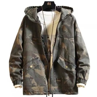 Chaqueta de camuflaje vintage