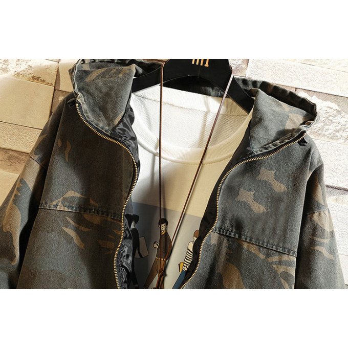 Chaqueta de camuflaje vintage - Imagen 3