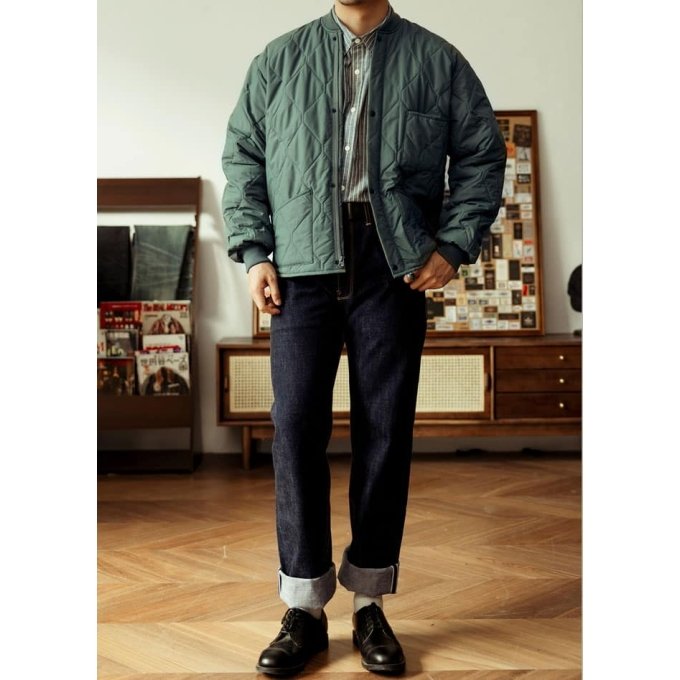 Chaqueta forro acolchado vintage CWU-9 - Imagen 2
