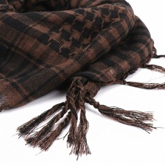 Brown shemagh