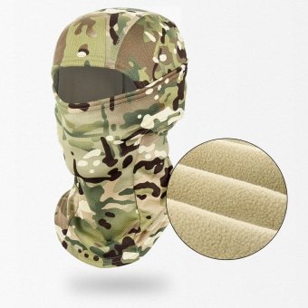 Balaclava polar camuflaje Heat
