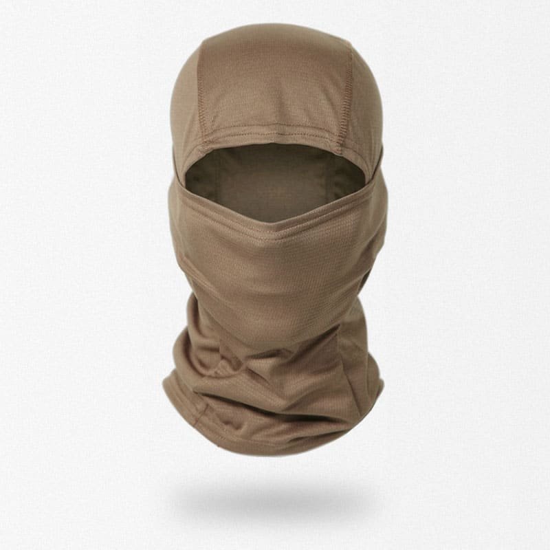 Pasamontañas marrón coyote «Mobius»
