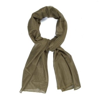Pañuelo táctico de malla verde