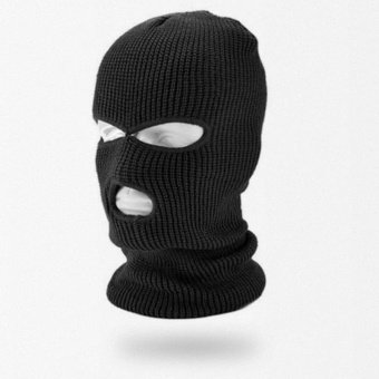 Pasamontañas Spetsnaz de punto con 3 agujeros