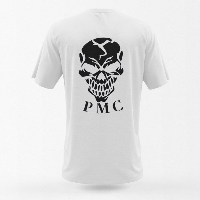 Camiseta militar con calavera - Imagen 3