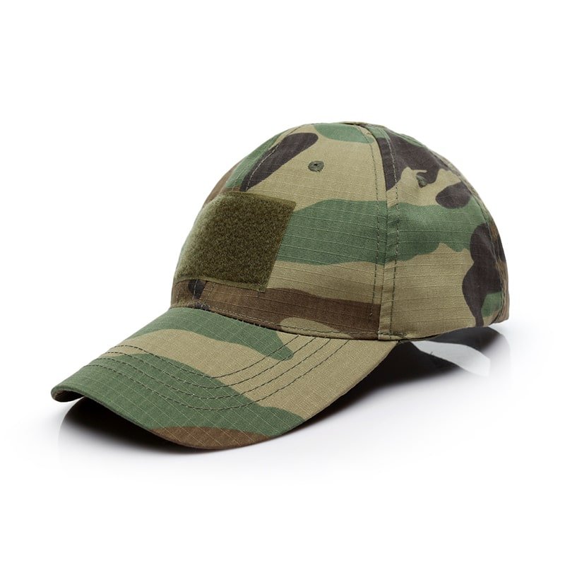 Gorra táctica camuflaje Woodland