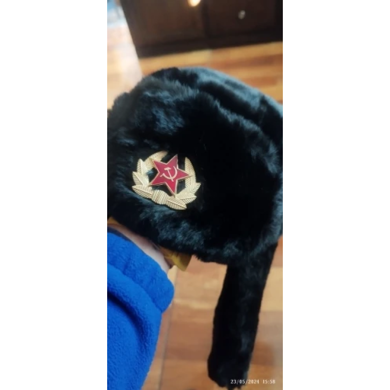 Gorro militar ruso de piel photo review