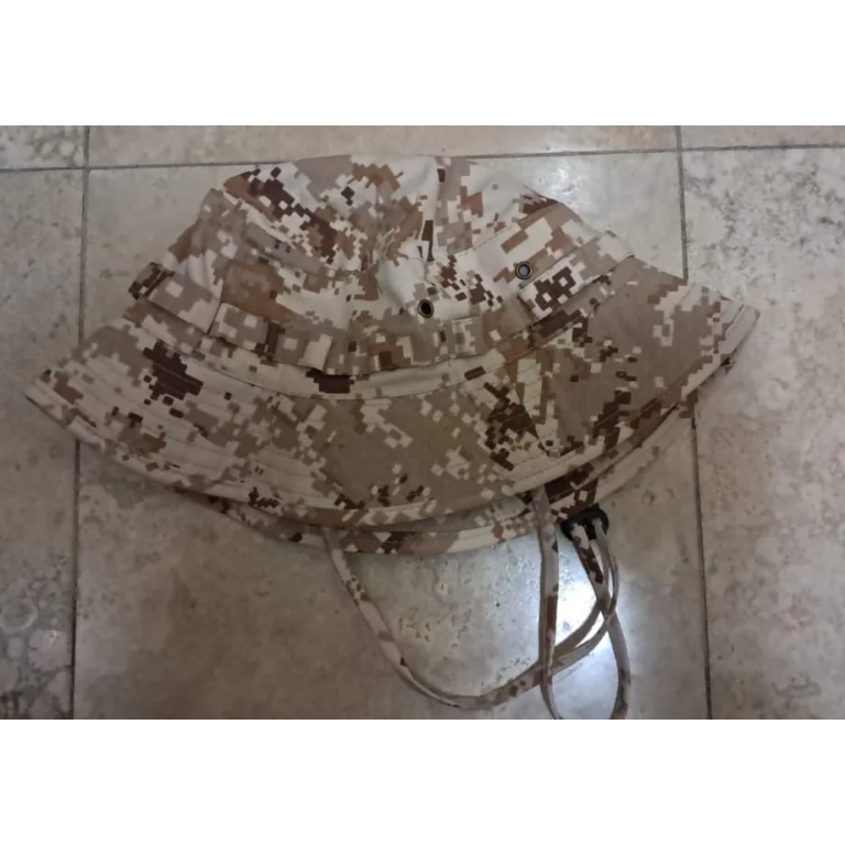 Sombrero boonie camuflaje digital desierto M45 photo review