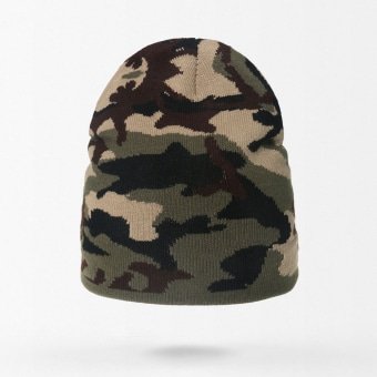 Gorro táctico de punto camuflado