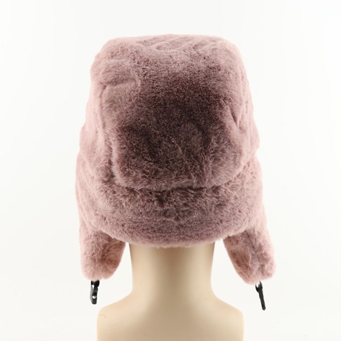 Ushanka militar de piel Ejército Rojo - Imagen 3