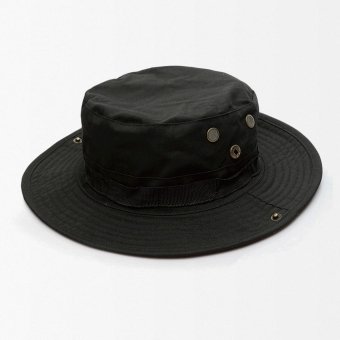 Sombrero boonie militar negro Scout R5