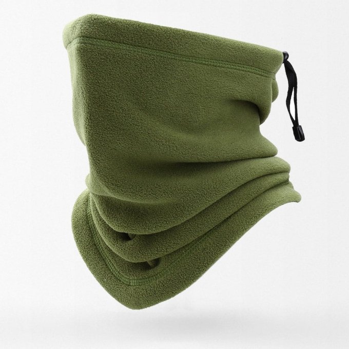 Braga de cuello militar de forro polar para clima frío - Imagen 3