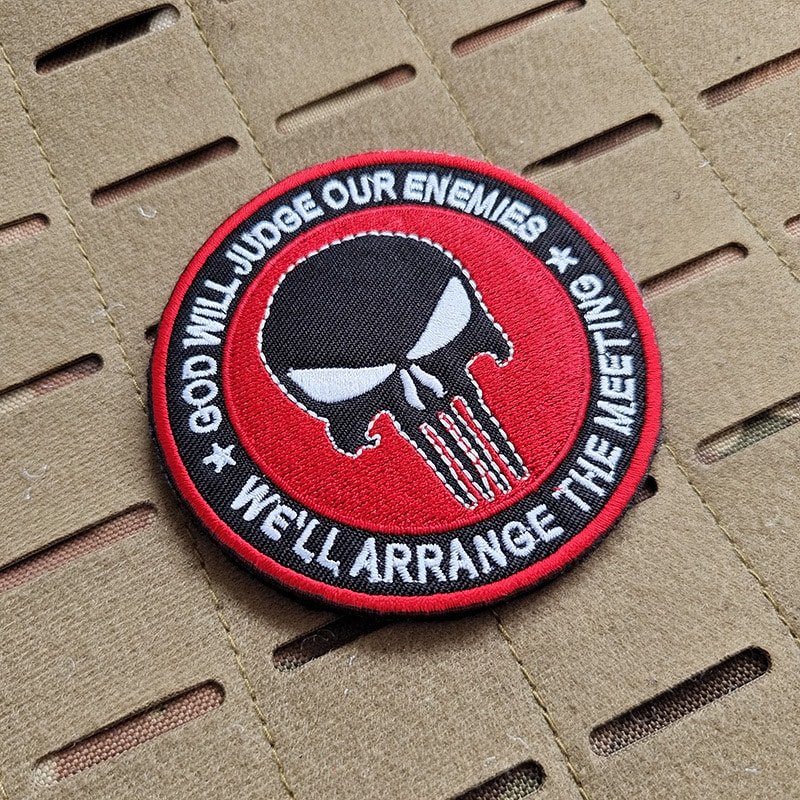 Parche "Dios juzgará a nuestros enemigos" - Imagen 2
