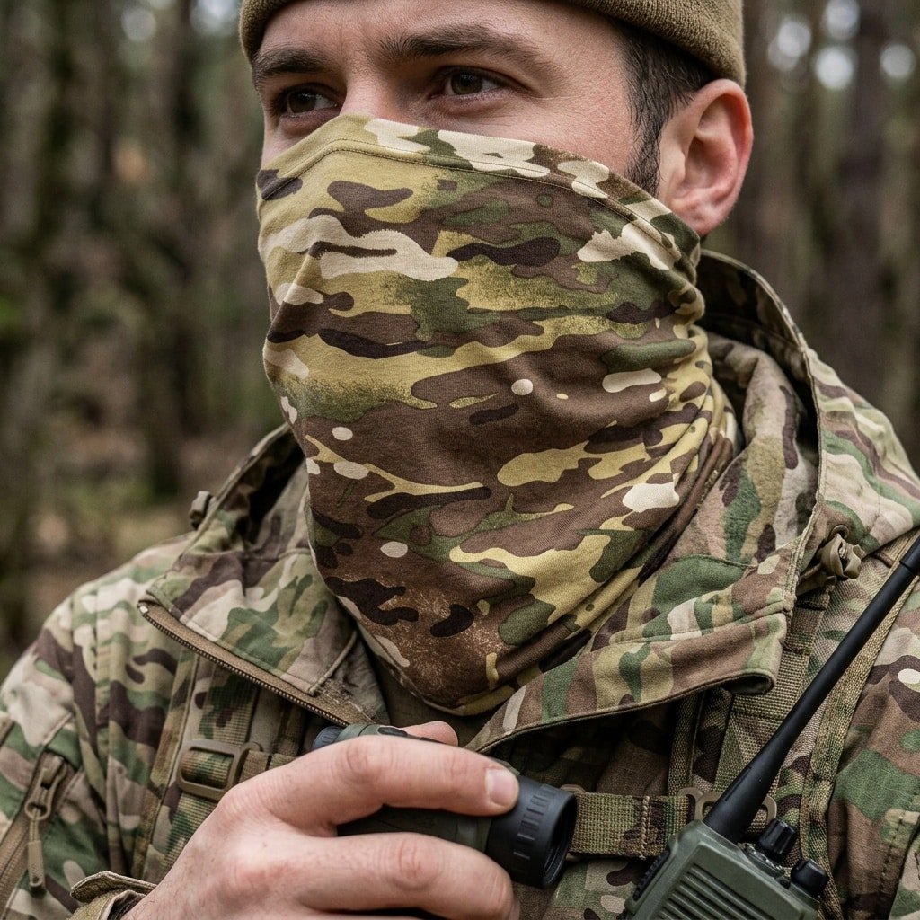 Multicam camo neck gaiter