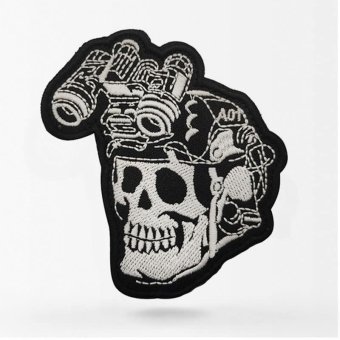 Parche táctico NVG con calavera
