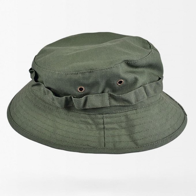 Sombrero boonie táctico M45 verde oliva