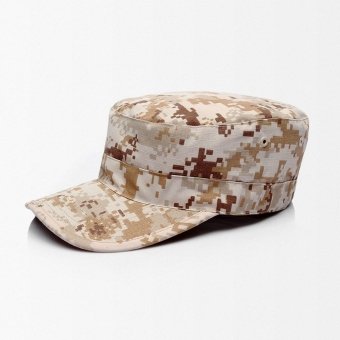 Gorra de patrulla con camuflaje digital desierto