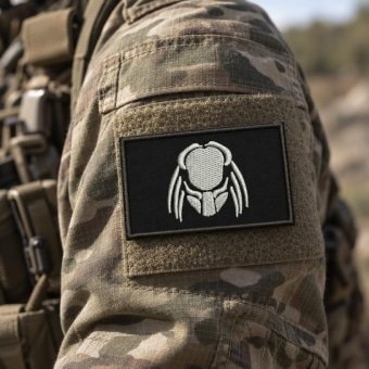 Predator velcro patch