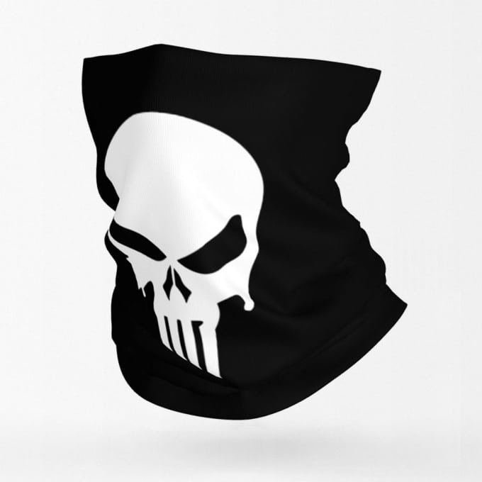 Braga de cuello Punisher