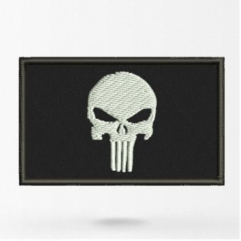 Parche de calavera Punisher