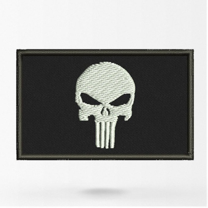 Parche de calavera Punisher