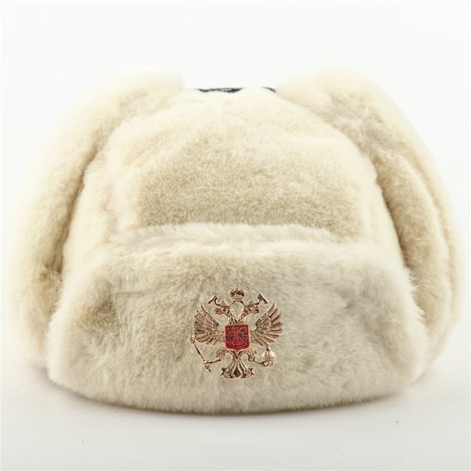 Gorro militar ruso de piel - Imagen 6