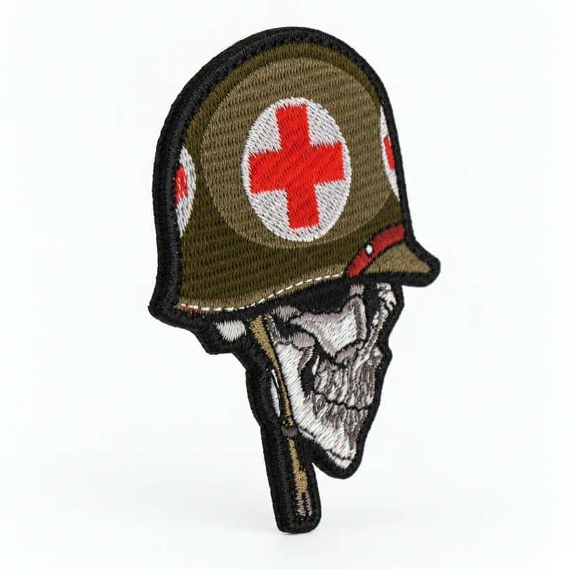 Skull medic patch
